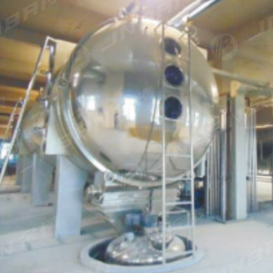 山東保齡寶170M換熱面積低聚果糖自動(dòng)化生產(chǎn)線帶式真空干燥機(jī)項(xiàng)目